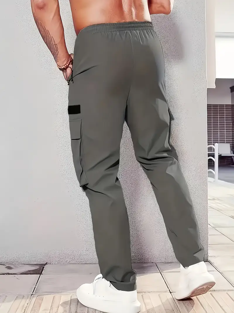 Men'S Loose Cargo Pants - Image 9