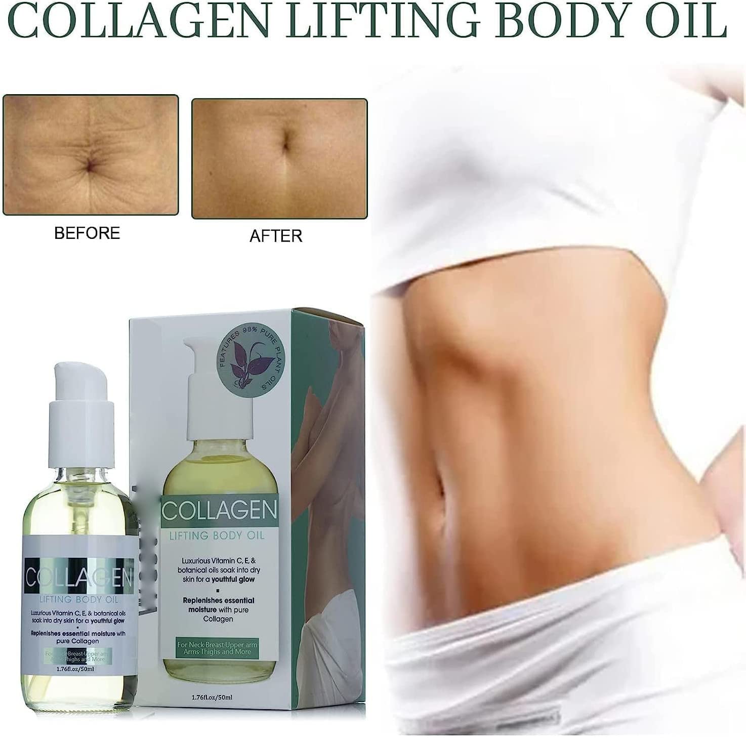 Instantly Ageless Collagen Lifting Body Oil - Image 2