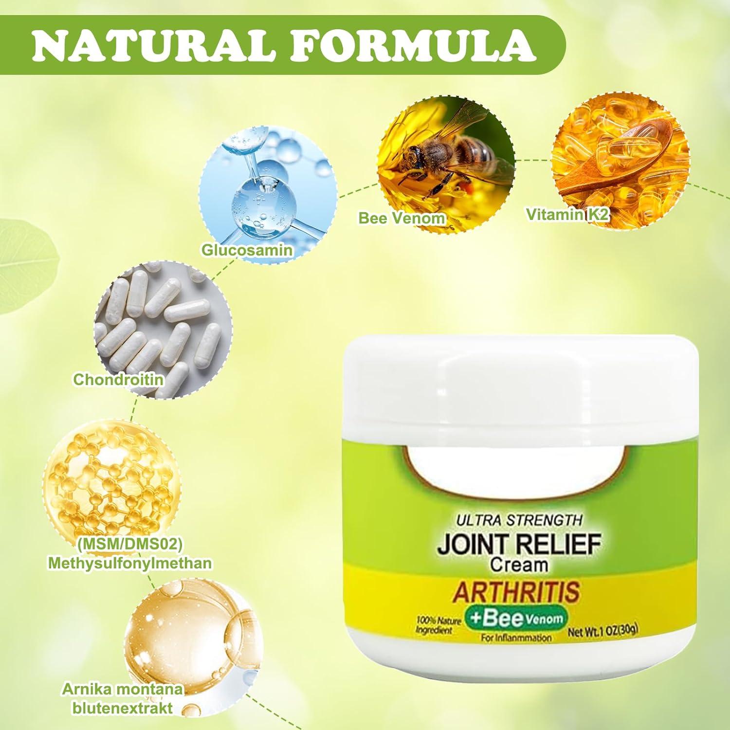 Bee Venom. Advancaed Joint Therapy Cream · Joint & Bone Treatment-Cream - Image 3